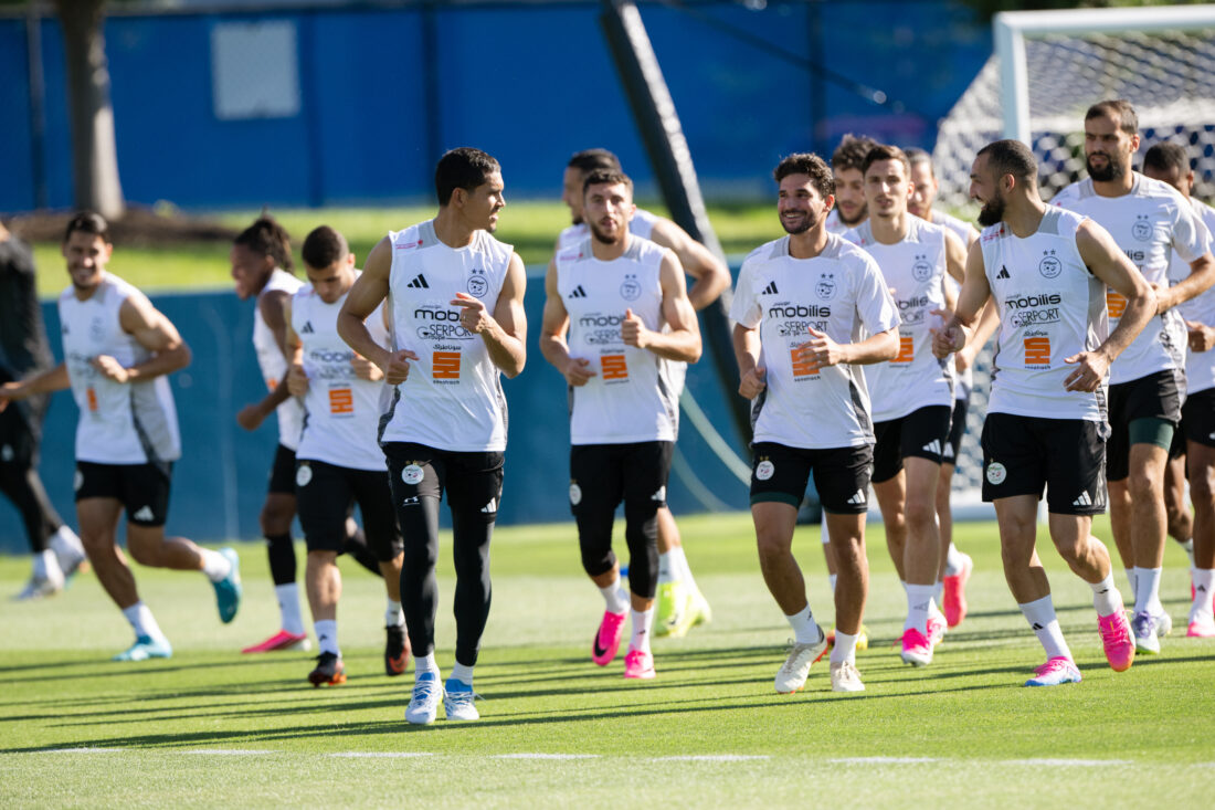 Algeria visits KU athletic facilities amid World Cup preparation